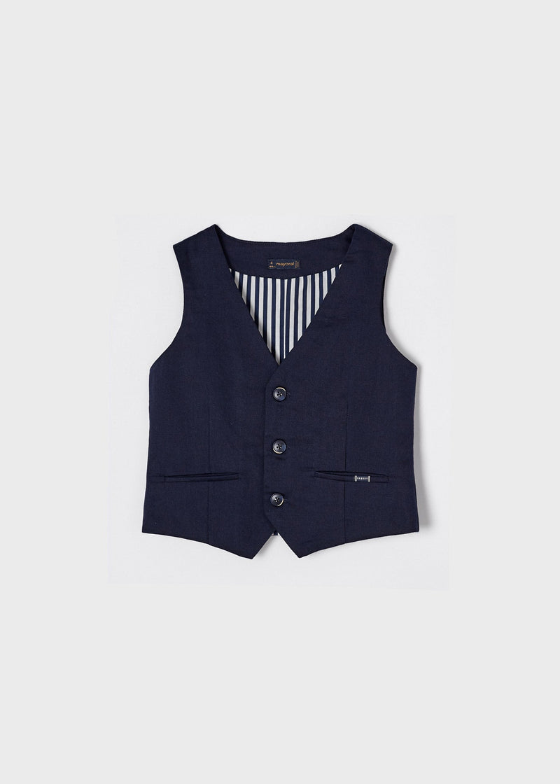 Boys Navy Blue Waistcoat (mayoral) - CottonKids.ie - 4 year - 5 year - 6 year