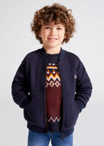 Boys Navy Bomber Hoodie Jacket (mayoral) - CottonKids.ie - Jumper - 3 year - 5 year - 6 year