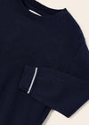 Boys Navy Cotton Knit Sweater (mayoral) - CottonKids.ie - 2 year - 4 year - 5 year