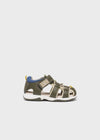 Boys Olive Leather Sandals (mayoral) - CottonKids.ie - shoes - Boy - EU 22/UK 5 - EU 23/UK 6