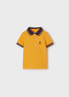 Boys Orange Cotton Polo Shirt (mayoral) - CottonKids.ie - Baby & Toddler Outfits - 12 month - 18 month - 2 year