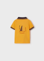 Boys Orange Cotton Polo Shirt (mayoral) - CottonKids.ie - Baby & Toddler Outfits - 12 month - 18 month - 2 year