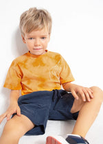 Boys Orange Cotton Tie-Dye T-Shirt (mayoral) - CottonKids.ie - 2 year - 3 year - 4 year