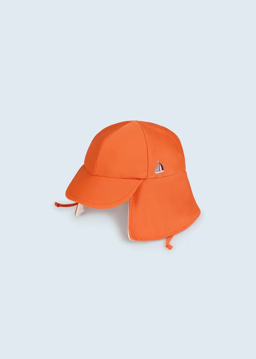 Boys Orange Sun Protective Hat (UPF40+) (mayoral) - CottonKids.ie - Hat - 12 month - 18 month - 2 year