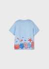 Boys Pale Blue Cotton T-Shirt (mayoral) - CottonKids.ie - Top - 2 year - 4 year - 7-8 year