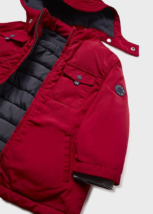 Boys Red 2-in-1 Coat & Gilet (mayoral) - CottonKids.ie - Coats & Jackets - 12 month - 18 month - 2 year