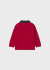 Boys Red Cotton Rugby Shirt (mayoral) - CottonKids.ie - 12 month - 18 month - 2 year