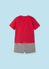 Boys Red Cotton Shorts Set (mayoral) - CottonKids.ie - 2 year - 4 year - 5 year