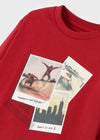 Boys Red Cotton Top (mayoral) - CottonKids.ie - Shirts & Tops - 2 year - 3 year - 4 year