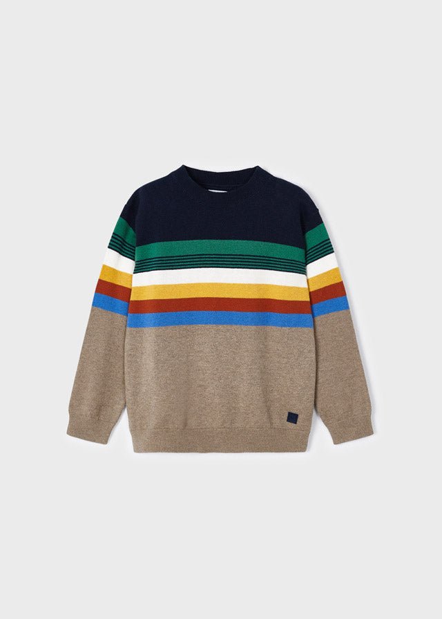 Boys Striped Colourful Jumper Sweater (mayoral) - CottonKids.ie - 2 year - 4 year - 5 year