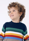 Boys Striped Colourful Jumper Sweater (mayoral) - CottonKids.ie - 2 year - 4 year - 5 year