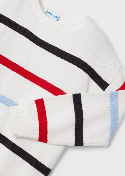 Boys Striped Cotton Sweater (mayoral) - CottonKids.ie - Jumper - 3 year - 4 year - 5 year