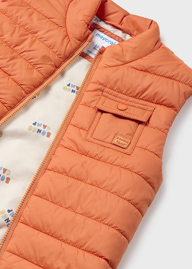 Boys Ultralight Gilet Orange (mayoral) - CottonKids.ie - 12 month - 18 month - 2 year