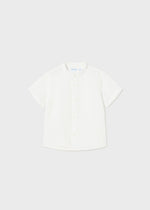 Boys White Cotton & Linen Shirt (mayoral) - CottonKids.ie - 12 month - 18 month - 2 year