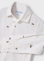 Boys White Cotton Shirt (mayoral) - CottonKids.ie - Top - 2 year - 3 year - 4 year