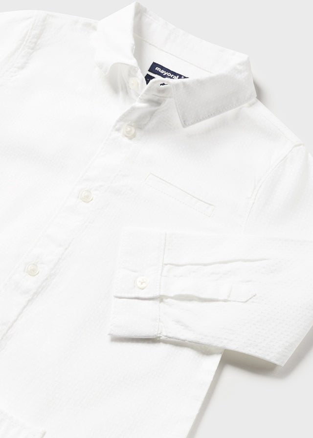 Boys White Christening Shirt IRELAND