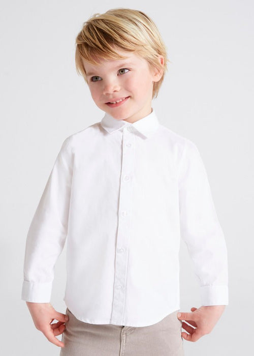 Boys White Cotton Shirt IRELAND