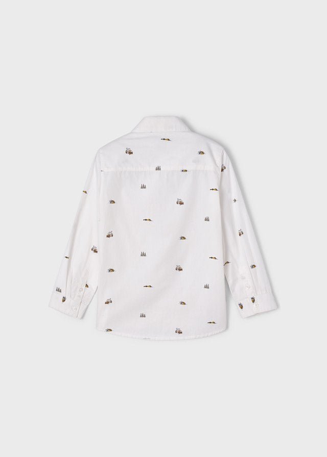 Boys White Cotton Shirt (mayoral) - CottonKids.ie - Top - 2 year - 3 year - 4 year