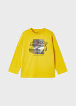 Boys Yellow Cotton Top (mayoral) - CottonKids.ie - 2 year - 3 year - 4 year