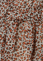 BROWN & ORANGE LEOPARD DRESS (mayoral) - CottonKids.ie - Dress - 11-12 year - 13-14 year - 15-16 year