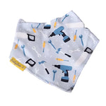 BUILDER BOO ORGANIC COTTON DRIBBLEBOO BANDANA BIB - CottonKids.ie - Bib - BabyBoo - Bibs -