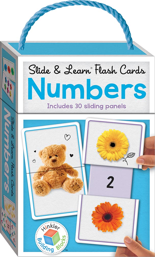 Building Blocks Slide & Learn Flash Cards Numbers - CottonKids.ie - Book - Activity Books & Games - Numbers & Letters -