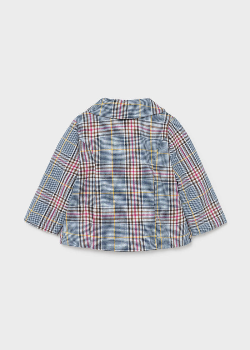 Chequered jacket for baby girl (mayoral) - CottonKids.ie - coat - 12 month - 18 month - 2 year