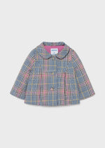 Chequered jacket for baby girl (mayoral) - CottonKids.ie - coat - 12 month - 18 month - 2 year