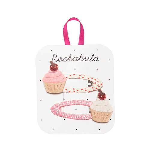 Cherry Cupcake Clips (Rockahula) - CottonKids.ie - Girl - Hair Accessories - Rockahula