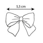 CHEWING GUM Hair Clip With Small Satin Bow (5.5cm) (Condor) - CottonKids.ie - Condor - Girl - Hair Accessories