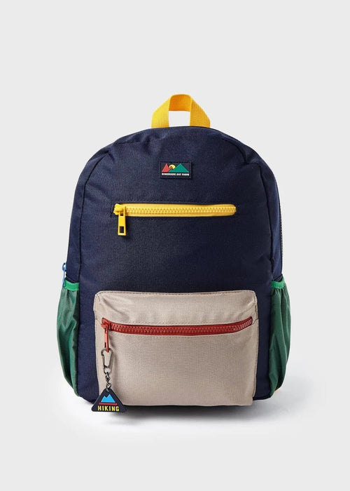 Color Block Backpack Boy (38cm) (mayoral) - CottonKids.ie - Boy - Mayoral - Toddler Backpacks