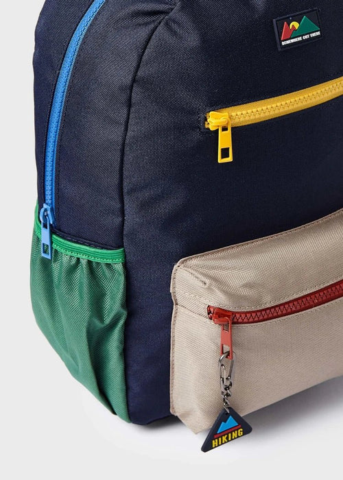 Color Block Backpack Boy (38cm) (mayoral) - CottonKids.ie - Boy - Mayoral - Toddler Backpacks