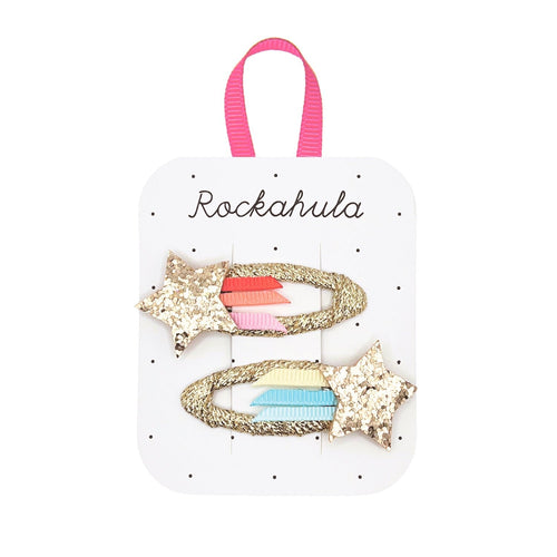 Colour Pop Shooting Star Clips (Rockahula) - CottonKids.ie - Girl - Hair Accessories - Rockahula