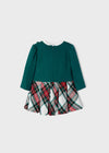 Girls Green Tartan Dress (mayoral) - CottonKids.ie - Dresses - 12 month - 18 month - 2 year