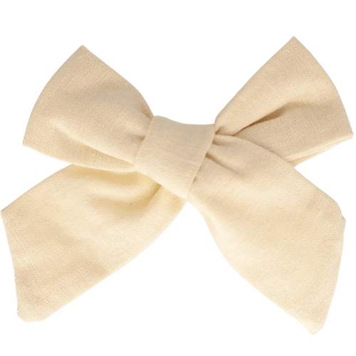 CREAM Hair Clip With Knot (Your Little Miss) - CottonKids.ie - Hair accessories - Girl - Hair Accessories -