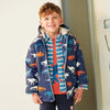 Dino Silhouettes Colour Changing Raincoat (Hatley) - CottonKids.ie - coat - 2 year - 3 year - 4 year