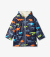 Dino Silhouettes Colour Changing Raincoat (Hatley) - CottonKids.ie - coat - 2 year - 3 year - 4 year