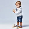 ECOFRIENDS organic denim shorts for baby boy (mayoral) - CottonKids.ie - Shorts - 6 month - 9 month - Boy