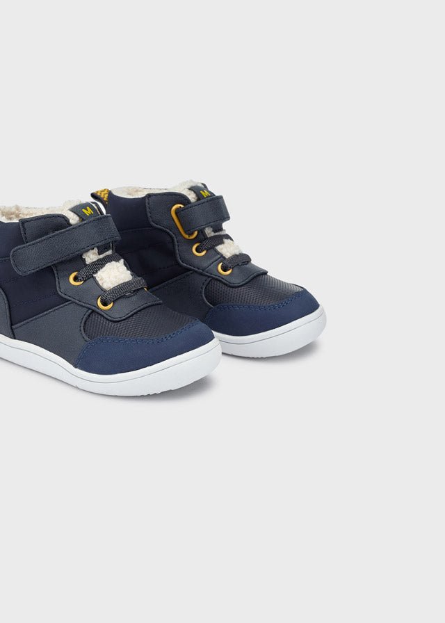 Baby Boy Faux Fur Lining Ankle Boots