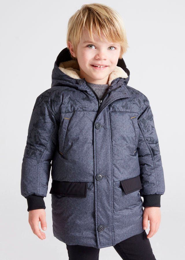 Faux Fur Lining Coat Boy (mayoral) - CottonKids.ie - Jacket - 2 year - 3 year - 5 year