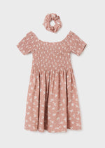 Flower Smocked Stitching Dress Girl (mayoral) - CottonKids.ie - Dresses - 11-12 year - 13-14 year - 7-8 year