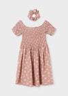 Flower Smocked Stitching Dress Girl (mayoral) - CottonKids.ie - Dresses - 11-12 year - 13-14 year - 7-8 year