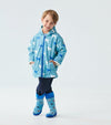 Friendly Labs Sherpa Lined Colour Changing Splash Jacket Raincoat (Hatley) - CottonKids.ie - coat - 3 year - 4 year - 5 year