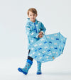 Friendly Labs Sherpa Lined Colour Changing Splash Jacket Raincoat (Hatley) - CottonKids.ie - coat - 3 year - 4 year - 5 year