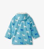 Friendly Labs Sherpa Lined Colour Changing Splash Jacket Raincoat (Hatley) - CottonKids.ie - coat - 3 year - 4 year - 5 year