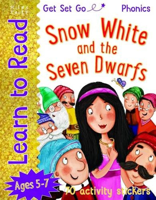 Get Set Go: Phonics Snow White and the Seven Dwarfs - CottonKids.ie - Activity Books & Games - Numbers & Letters - Story Books