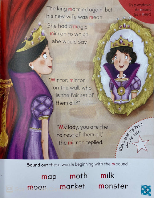 Get Set Go: Phonics Snow White and the Seven Dwarfs - CottonKids.ie - Activity Books & Games - Numbers & Letters - Story Books