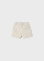 Girls Beige Cotton Twill Shorts (mayoral) - CottonKids.ie - Shorts - 2 year - 3 year - 4 year