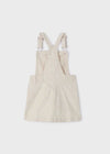 Girls Beige Denim Pinafore Dress (mayoral) - CottonKids.ie - Shorts - 3 year - 4 year - 5 year