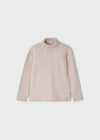 Girls Beige Roll Neck Top (mayoral) - CottonKids.ie - Shirts & Tops - 2 year - 3 year - 4 year